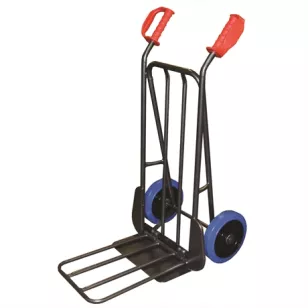 diable acier ht300 roues caoutchouc bleu non marquantes diable acier ht300 roues caoutchouc bleu non marquantes Visuel